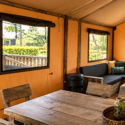 Safarizelt 7 Personen - De Luxe 