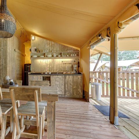Safarizelt 6 Personen - Dünen-Lodge