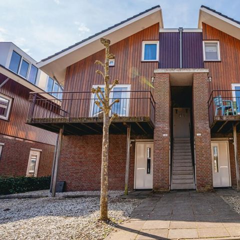 Wohnung 6 personen - Luxuriöses Apartment am Wasser in Uitgeest mit eigener Terrasse