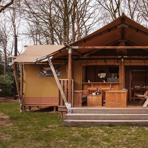 Safarizelt 6 personen - Das Heide-Zelt - Ofen