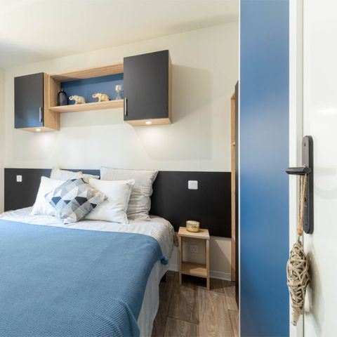 Safarizelt 6 Personen - Sunêlia Luxe Lodge 3 Schlafzimmer 2 Bäder - Bettwäsche vorhanden