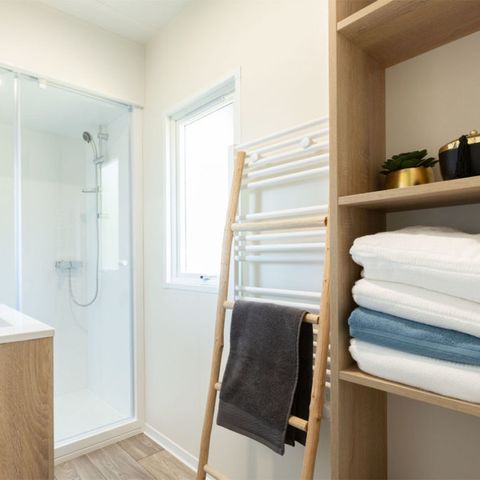 Safarizelt 6 Personen - Sunêlia Luxe Lodge 3 Schlafzimmer 2 Bäder - Bettwäsche vorhanden