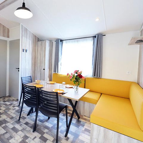 Mobilheim 8 personen - Komfort 4 Zimmer 6/8 Personen Klimatisiert + TV