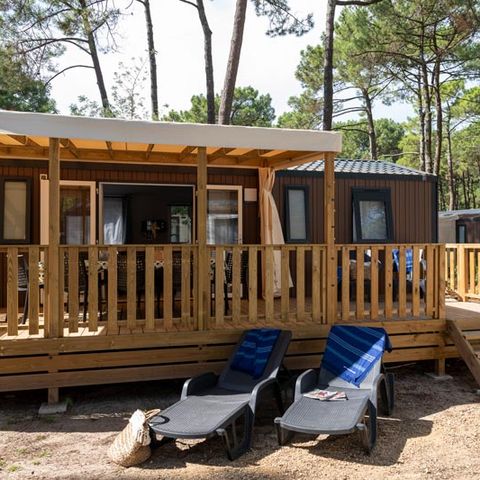 Mobilheim 8 Personen - 8p - Cottage Tribu CONFORT klimatisiert