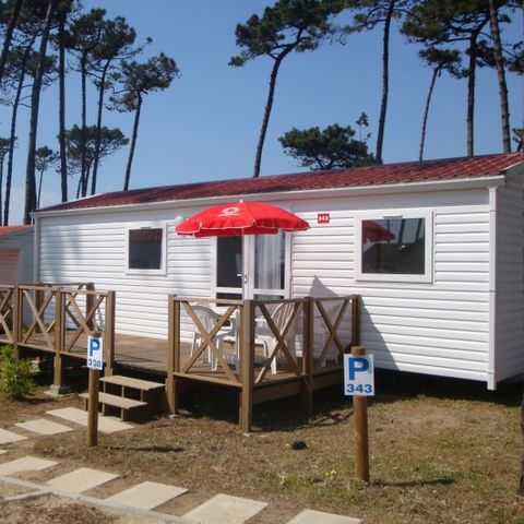 Mobilheim 7 Personen - MOBIL HOME MARTE 7 PERS, 34m2, 4 Zimmer, 3 Schlafzimmer
