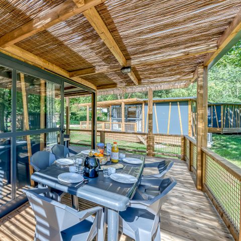 Mobilheim 5 Personen - Cottage Premium 2 Zimmer Sonntag