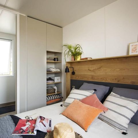 Mobilheim 6 Personen - SAM - SUNELIA PRESTIGE 3Zi/6P - 36m² - überdachte Terrasse