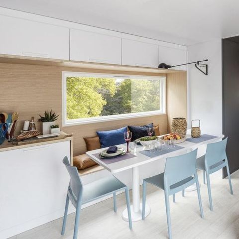 Mobilheim 4 Personen -  SAM - SUNELIA LUXE TAOS 2S/ 4P - 40m² - Exotische Pergola