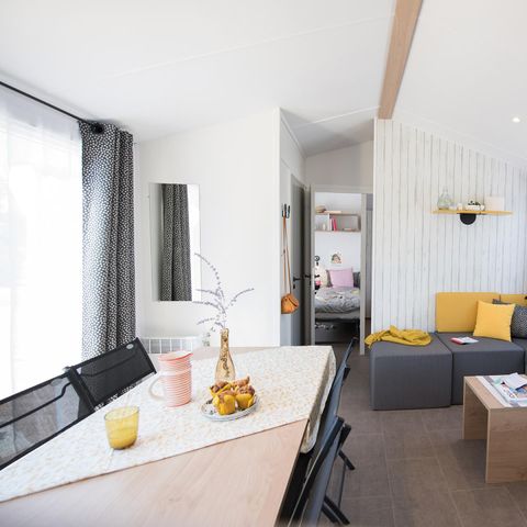 Mobilheim 8 Personen - SAM - SUNELIA PRESTIGE 4Z/ 8P - 40m² - Überdachte Terrasse