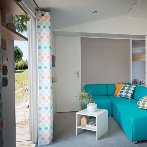 Mobilheim 6 Personen -  SAM - LOISIR CONFORT 3Zi/ 6P - 36m² - Überdachte Terrasse