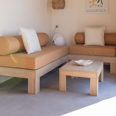 Mobilheim 4 Personen - DIM - SUNELIA PRESTIGE 2ch/ 4p - 34m² - Überdachte Terrasse