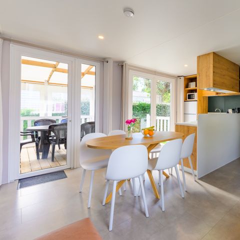 Mobilheim 6 Personen - DIM - SUNELIA PRESTIGE 3Zi/6P - 36m² - Überdachte Terrasse