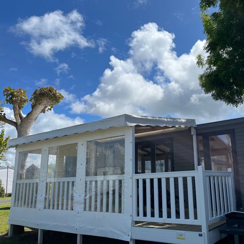 Mobilheim 8 Personen - DIM - SUNELIA PRESTIGE 4Zi/ 8P - 40m² - Überdachte Terrasse