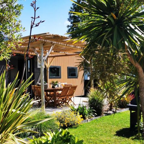 Mobilheim 4 Personen - DIM - SUNELIA LUXE TAOS 2S/4P - 40m² - Exotische Pergola