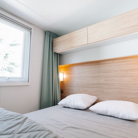 Mobilheim 6 personen - Sonntag – - SUNELIA - CONFORT - PLUS - 3 Schlafzimmer - – 35 m² – überdachte Terrasse