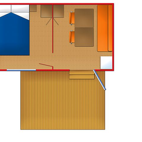 Mobilheim 2 Personen - DOMINÓ