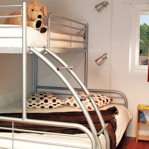 Mobilheim 6 personen - Mobilheim | Comfort | 3 Zi. | 6 Pers. | Erhöhte Terrasse | Clim.