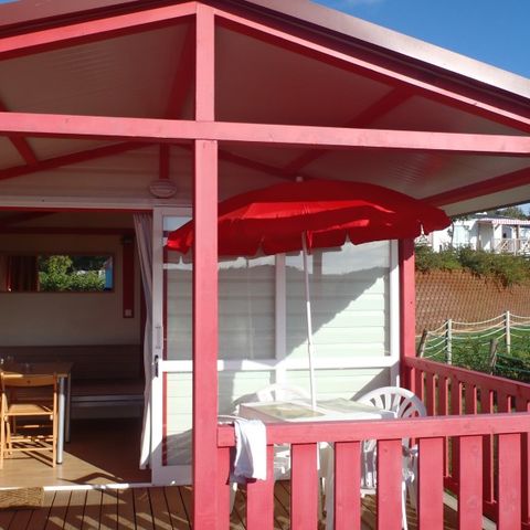 Bungalow 2 Personen - ATLANTICO 2 PERS, 21m2, 2 Zimmer, 1 Schlafzimmer