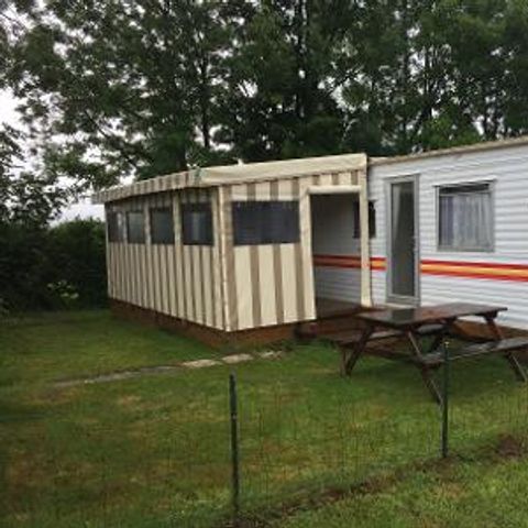 Mobilheim 6 Personen - Willerby 3 Schlafzimmer - überdachte Terrasse