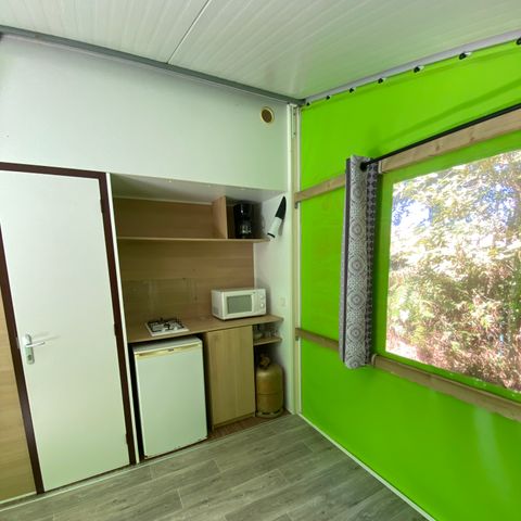 Bungalowzelt 5 Personen - 2 Zimmer - 21m² ohne Sanitäranlagen