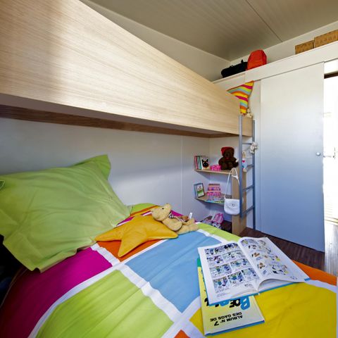 Bungalowzelt 5 Personen - 2 Zimmer - 21m² ohne Sanitäranlagen