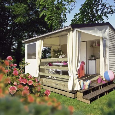 Bungalowzelt 5 Personen - 2 Zimmer - 21m² ohne Sanitäranlagen