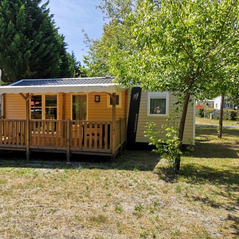 Mobilheim 8 Personen - 3 Komfortzimmer - 34m²