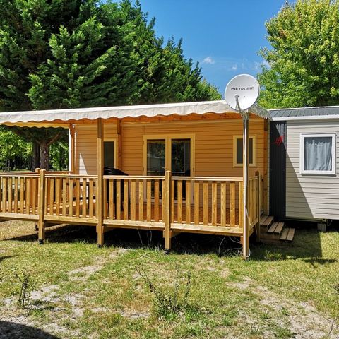 Mobilheim 8 Personen - 3 Komfortzimmer - 34m² *