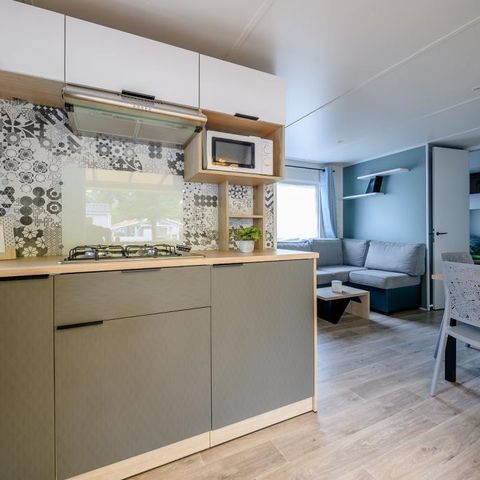 Mobilheim 6 Personen - 2 Zimmer Komfort- 30m² *