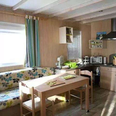Mobilheim 4 Personen - Cosy 3 Zimmer 4 Personen + TV