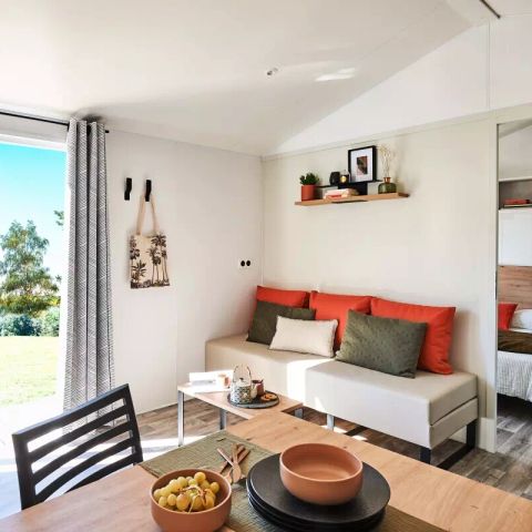 Mobilheim 4 Personen - Cottage Luxe Dinos 3 Zimmer 4 Personen Klimatisiert + TV