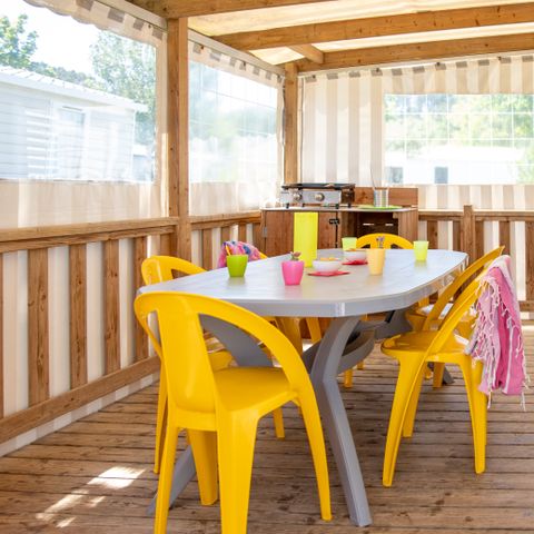 Mobilheim 6 Personen - COTTAGE DETENTE 3ch