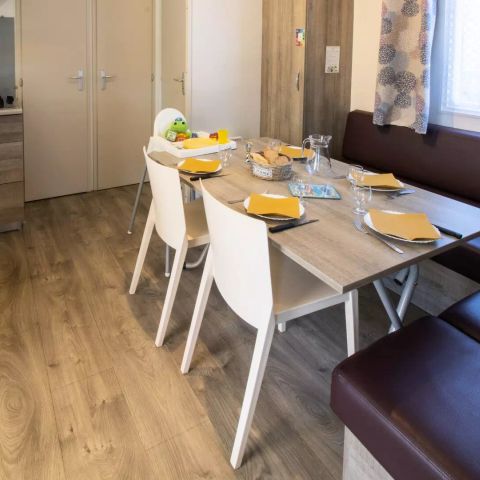 Mobilheim 6 Personen - Mobil Home Cosy Kids 4 Zimmer 6 Personen + TV