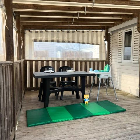 Mobilheim 6 Personen - Mobil Home Cosy Kids 4 Zimmer 6 Personen + TV