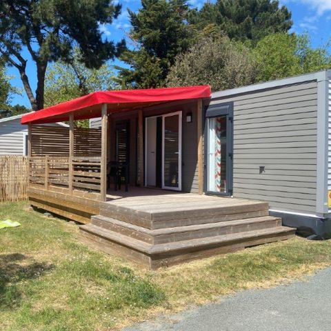Mobilheim 4 personen - Ferienhaus Antigua – 2 Schlafzimmer – 2 Badezimmer – Bettwäsche und Handtücher inklusive ****