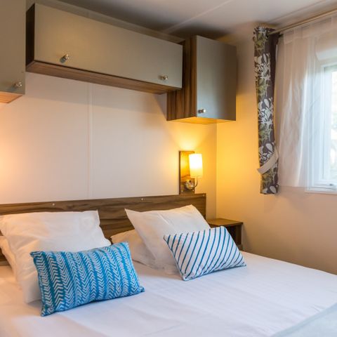 Mobilheim 4 personen - Cottage Borneo – 2 Schlafzimmer – Bettwäsche und Handtücher inklusive ****