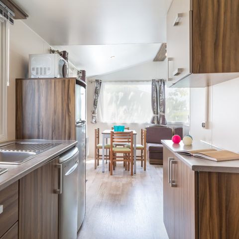 Mobilheim 4 personen - Cottage Borneo – 2 Schlafzimmer – Bettwäsche und Handtücher inklusive ****