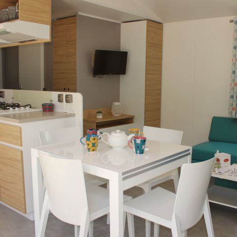 Mobilheim 6 Personen - Ferienhaus in Nouméa – 3 Schlafzimmer – 2 Badezimmer – Bettwäsche und Handtücher inklusive ****