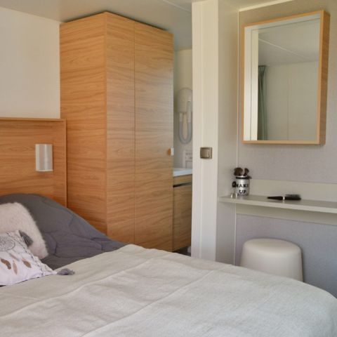 Mobilheim 4 Personen - Premium-Cottage – 2 Schlafzimmer – 2 Badezimmer – Bettwäsche, Handtücher, Plancha und Reinigungsgebühr im Preis inbegriffen