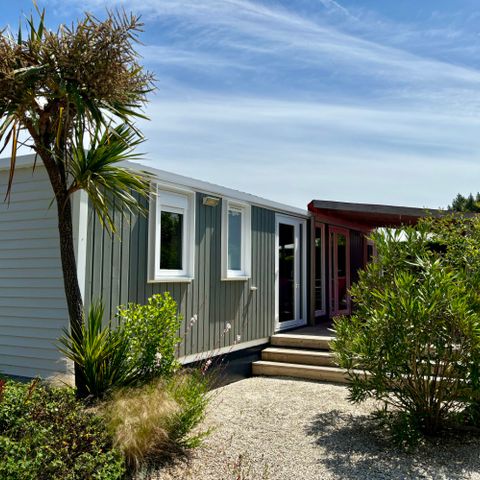 Mobilheim 6 Personen - Premium-Ferienhaus – 3 Schlafzimmer – 2 Badezimmer – Bettwäsche, Handtücher, Plancha und Reinigungsgebühr im Preis inbegriffen