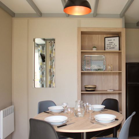 Chalet 4 Personen - Premium Badiane – 2 Schlafzimmer – 2 Badezimmer – Bettwäsche, Handtücher, Plancha, Reinigungsservice