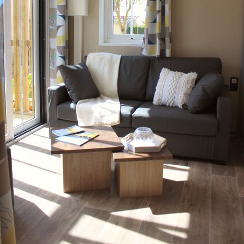 Chalet 4 personen - Premium Badiane – 2 Schlafzimmer – 2 Badezimmer – Bettwäsche, Handtücher, Plancha, Reinigungsservice