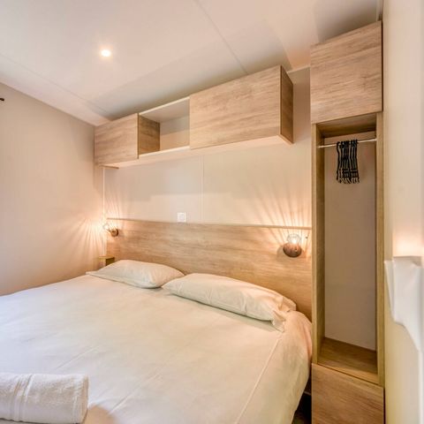 Mobilheim 6 Personen - Comfort | 3 Zi. | 6 Pers. | Erhöhte Terrasse