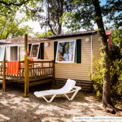 Mobilheim 6 Personen - Cottage 6 Plätze 3 Schlafzimmer (Clim TV)