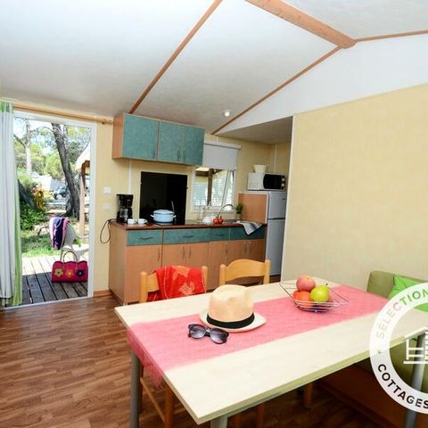 Mobilheim 6 Personen - 3 Zimmer 4/6 Personen Klimatisiert + TV