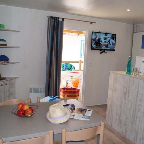 Bungalow 8 personen - Komfort 4 Zimmer 6/8 Personen Klimatisiert + TV