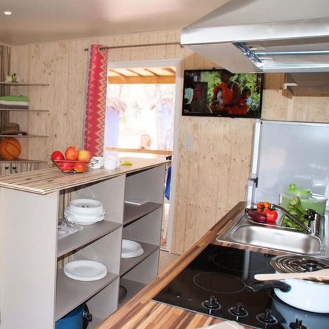 Bungalow 8 personen - Komfort 4 Zimmer 6/8 Personen Klimatisiert + TV