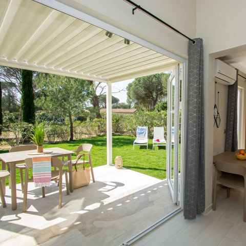 Villa 7 personen - Villa Cottage 5/7 Pers. 2 Zimmer 40 m² Klimaanlage mit Pergola Bio-Klima