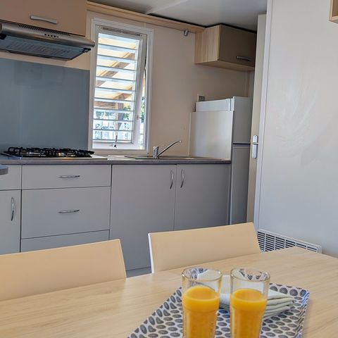 Mobilheim 6 Personen - Mobilheim Colorado 4/6 Personen klimatisiert (ca. 28 m²)