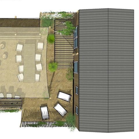 Mobilheim 10 Personen - Tribu 5ch -CLIM-2 sdb-TV-LV-Plancha-überdachte Terrasse-56m² | PREMIUM